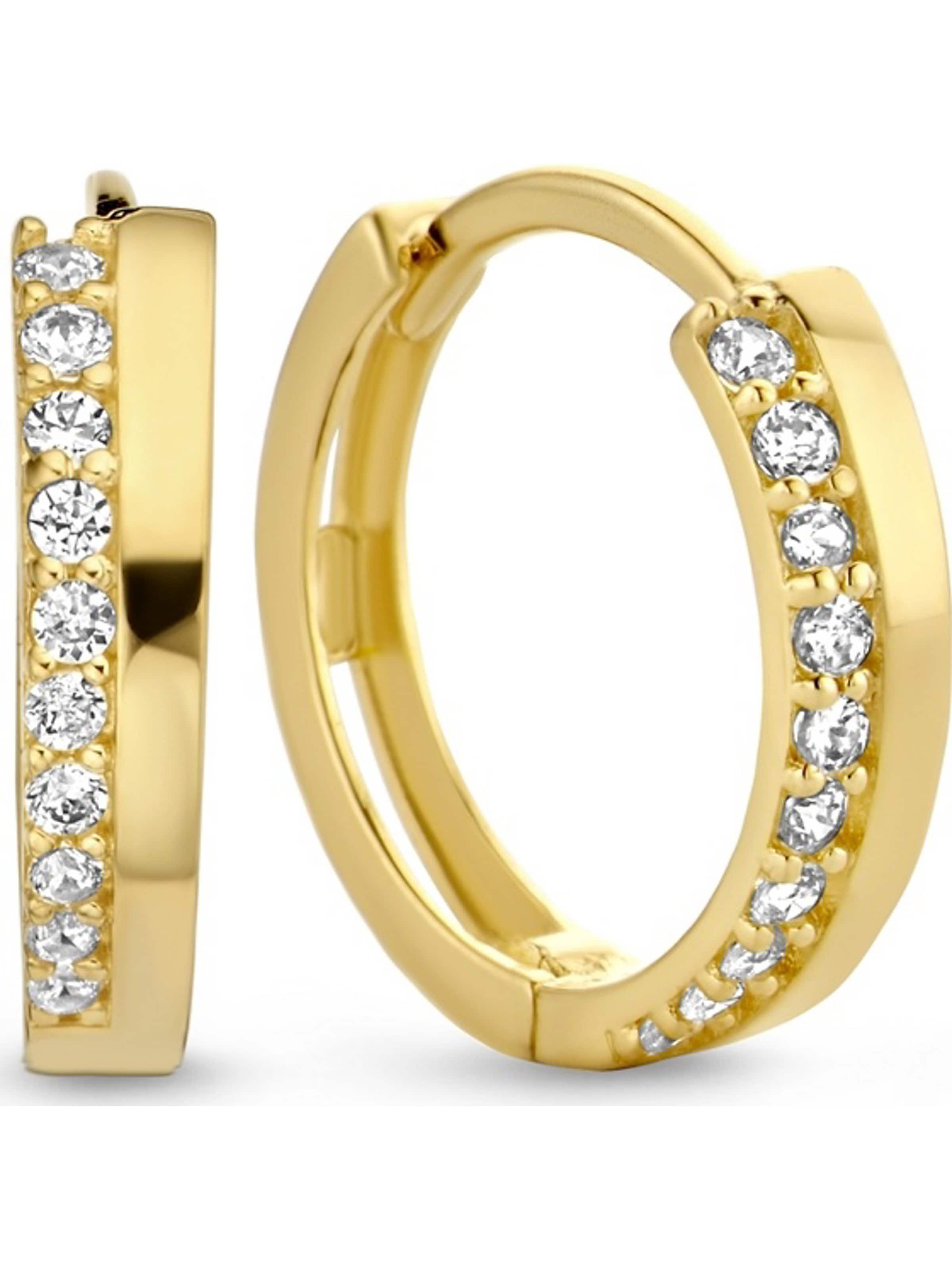 Isabel Bernard Earrings in Gold: front