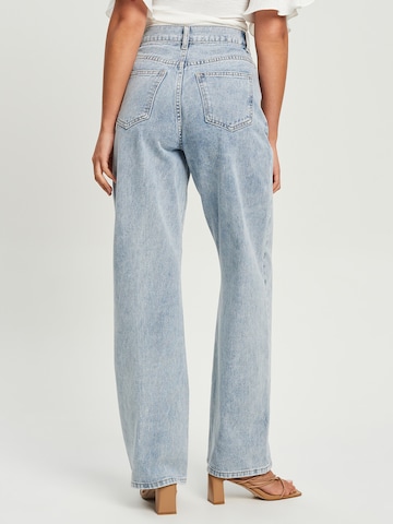 Tussah Regular Jeans 'ELLE' i blå: bakside