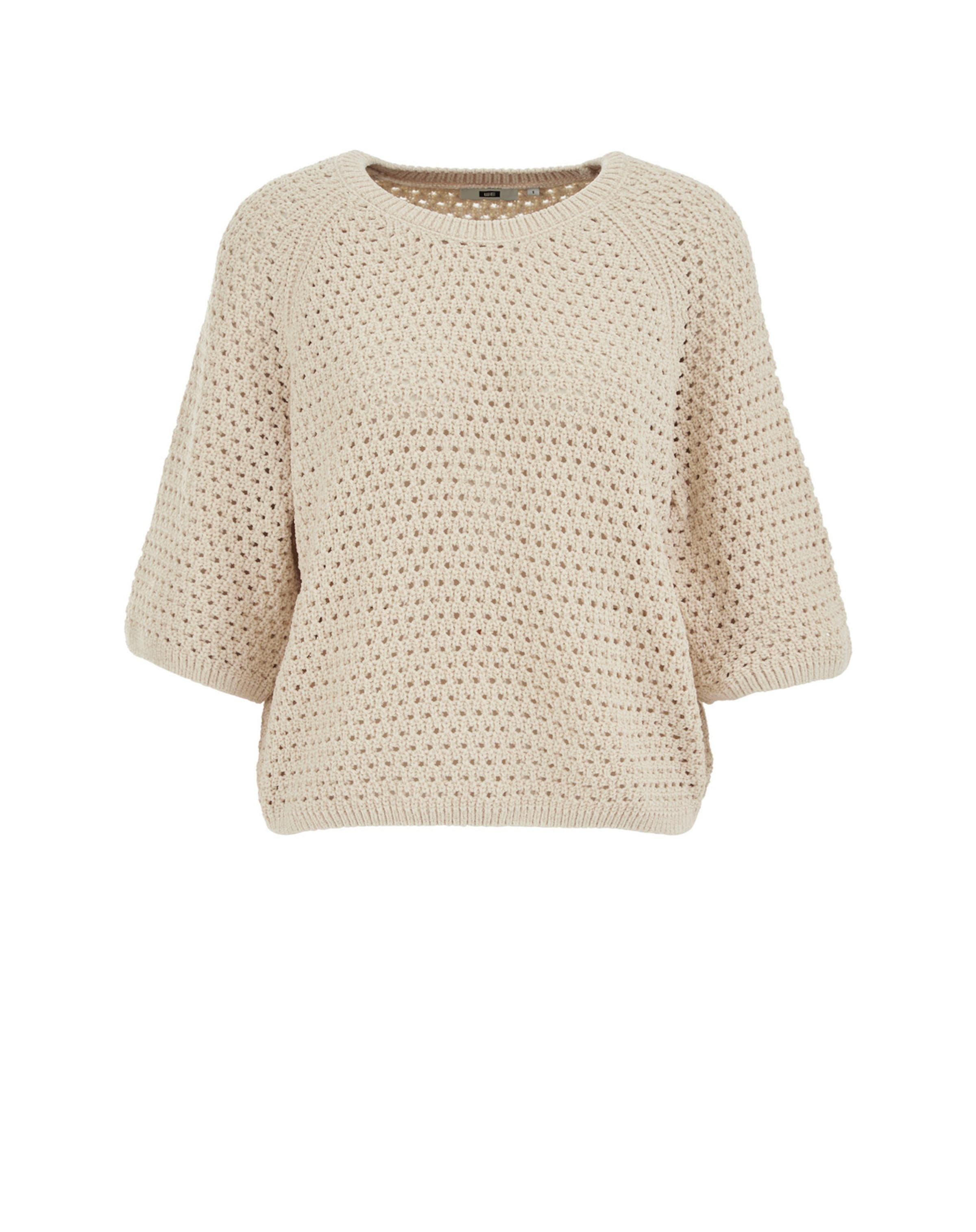 WE Fashion Pulóver - bézs: elől