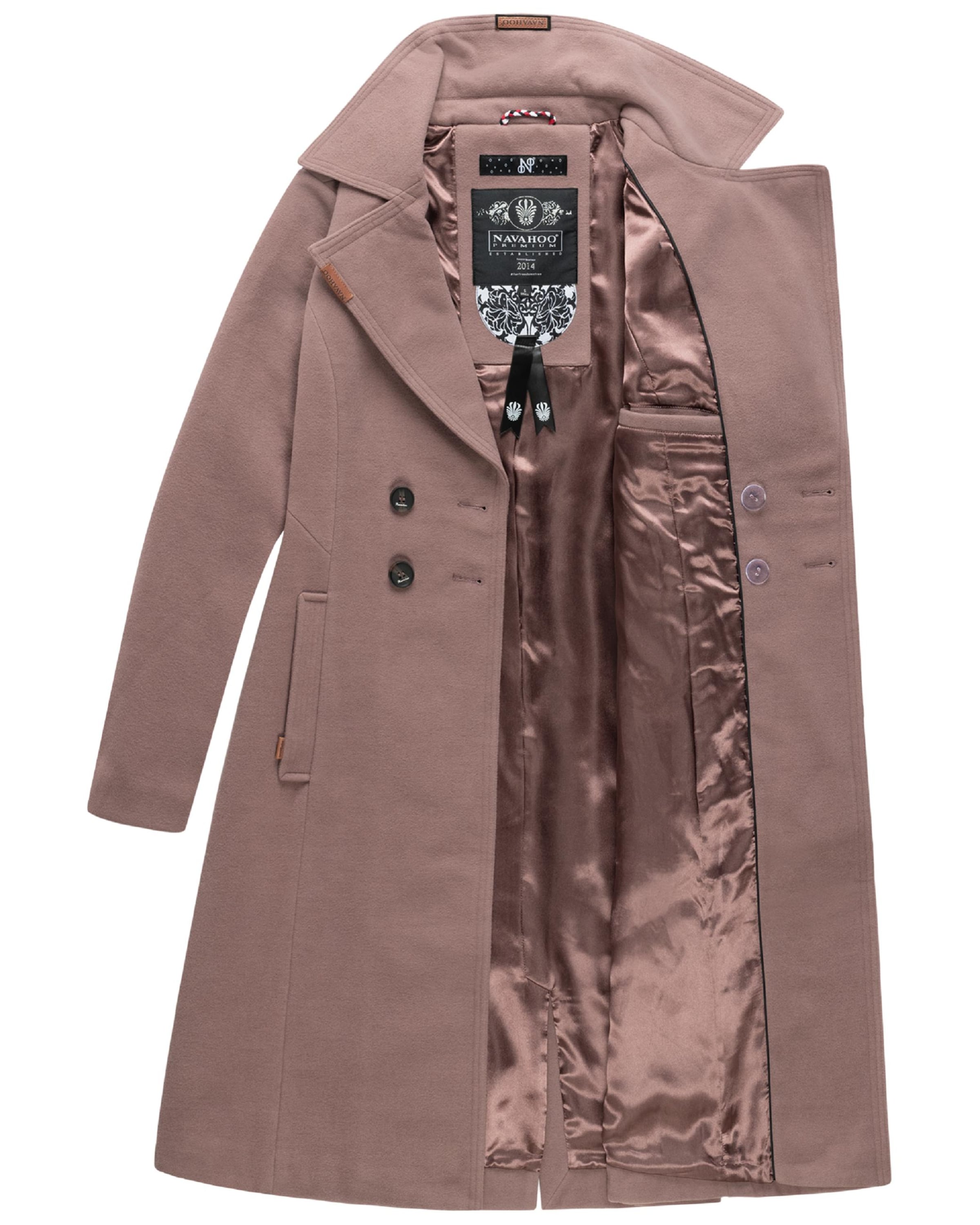 Cappotto di mezza stagione 'Wooly' di NAVAHOO in lilla