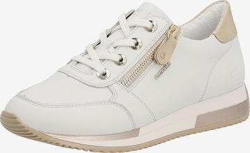 Baskets basses REMONTE en blanc : devant