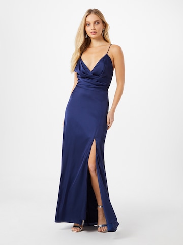 Jarlo Evening Dress 'STELLA' in Blue: front