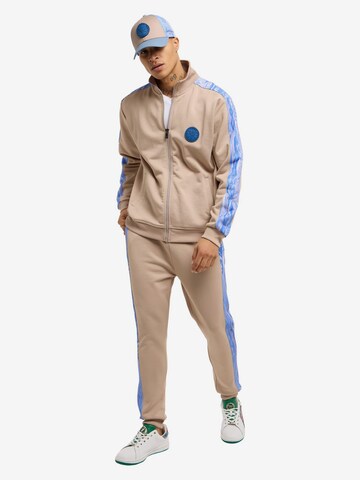 Carlo Colucci Sweatsuit ' Delogu ' in Beige: front