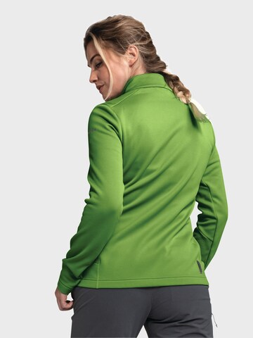 Schöffel Athletic fleece jacket 'Bleckwand' in Green
