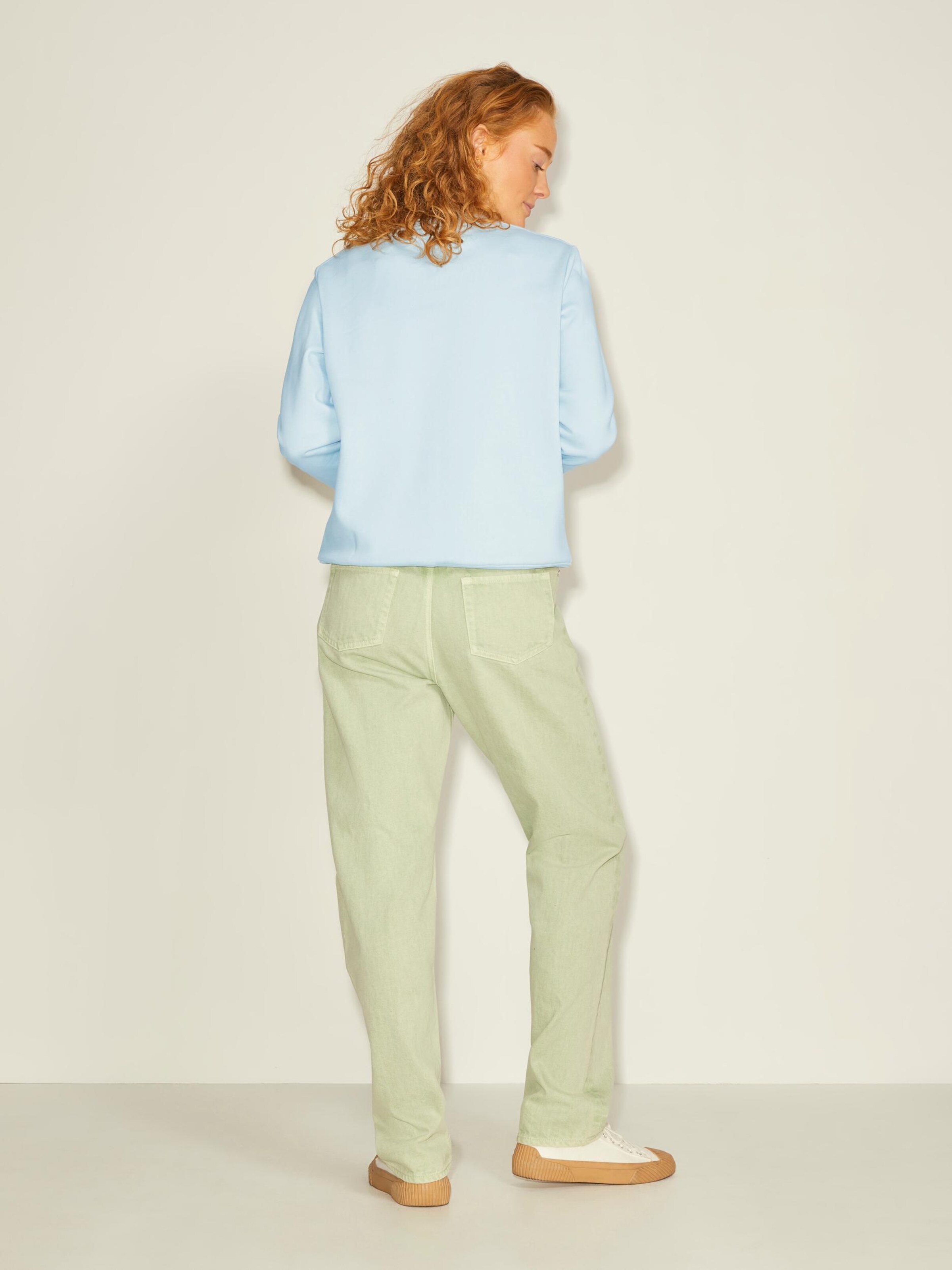 Frauen JJXX Top 100 JJXX Sweatshirt 'Aya' in Blau - CV44133 Frauen JJXX Top 100 JJXX Sweatshirt 'Aya' in Blau - CV44133