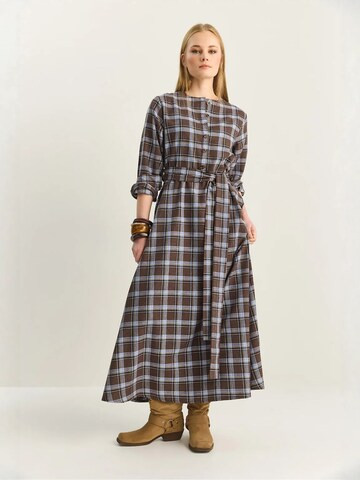 Bianco Lucci Dress in Brown
