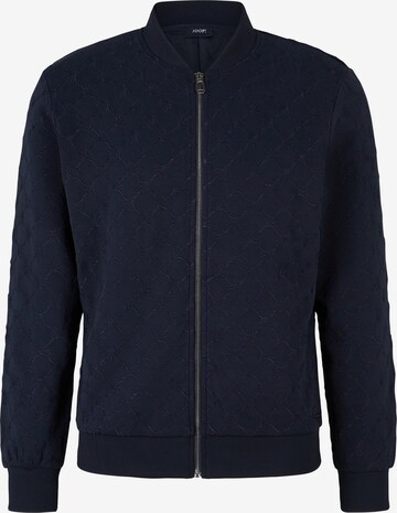 JOOP! Zip-Up Hoodie 'Thaon' in Blue: front