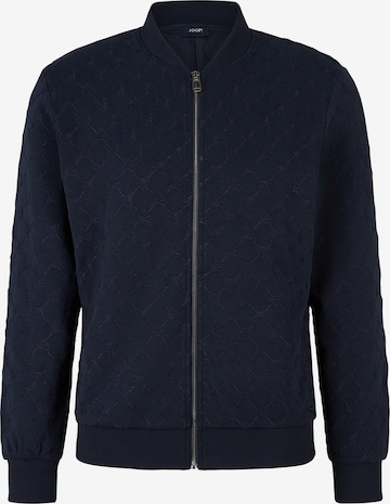 JOOP! Zip-Up Hoodie 'Thaon' in Blue: front