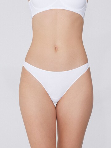 Tezenis Thong in White: front