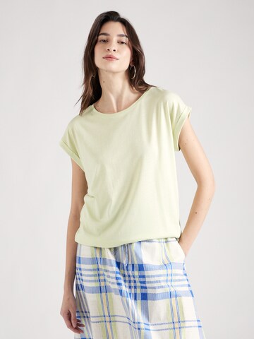 T-shirt ARMEDANGELS en vert : devant