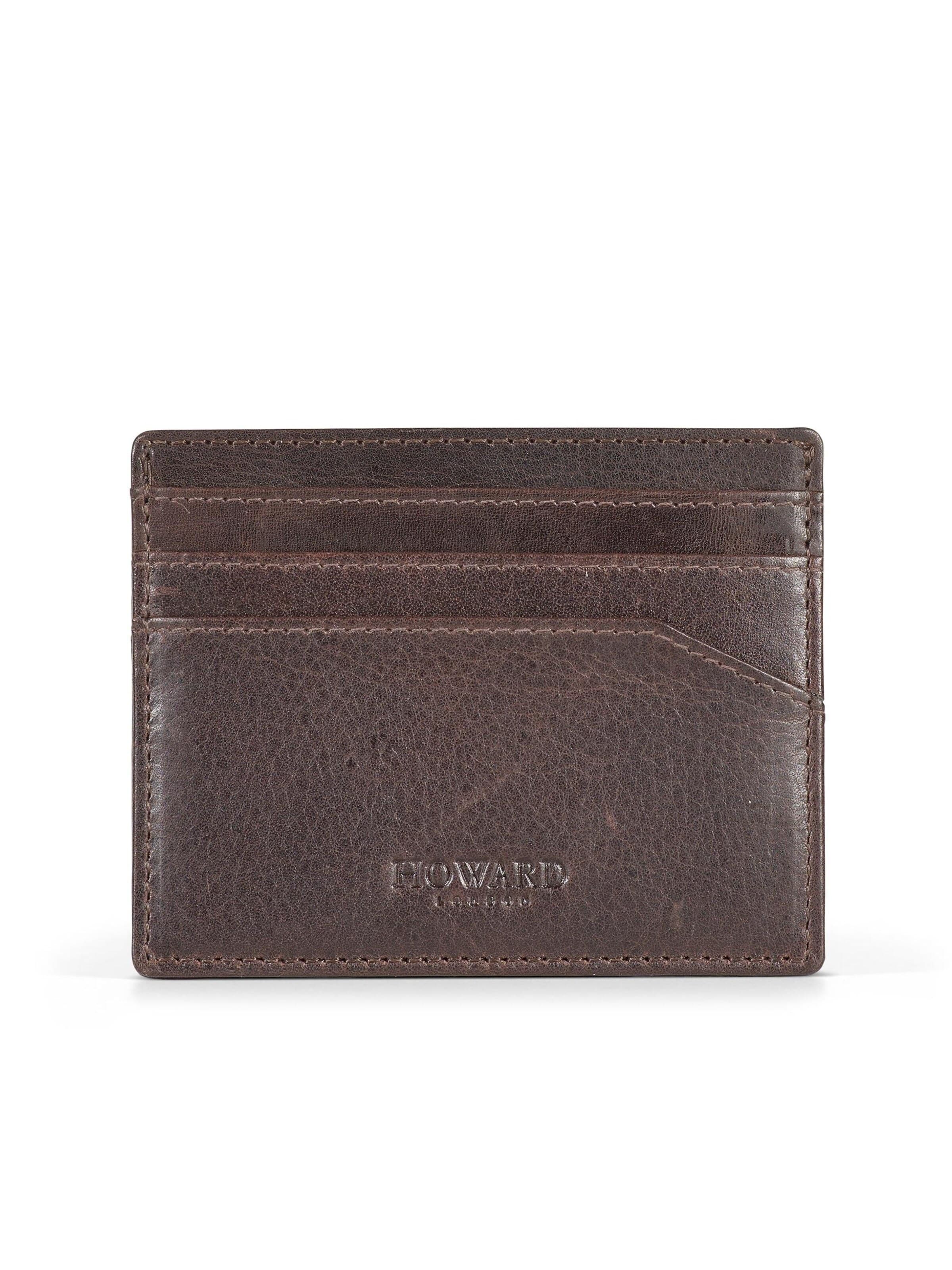 Porte-monnaies Howard London en marron : devant
