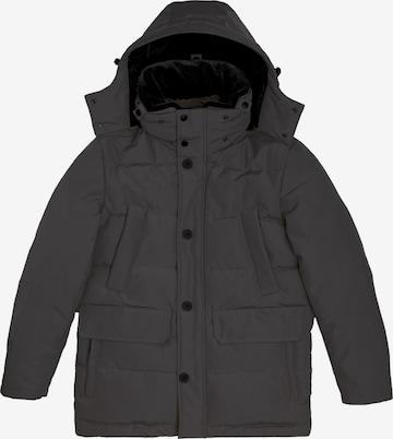 Giacca invernale 'The Swiss Yuppie' di Prohibited in nero: frontale