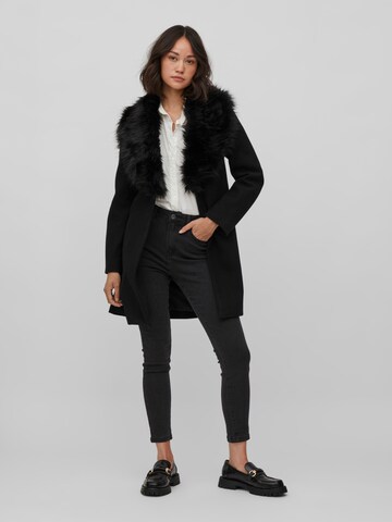 Vila Petite Winter coat 'Metil' in Black: front