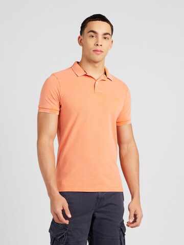 Superdry - Camisa em laranja: frente