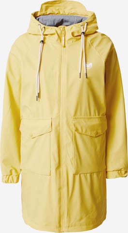 Lake View Between-Seasons Coat 'Ellen' in Yellow: front