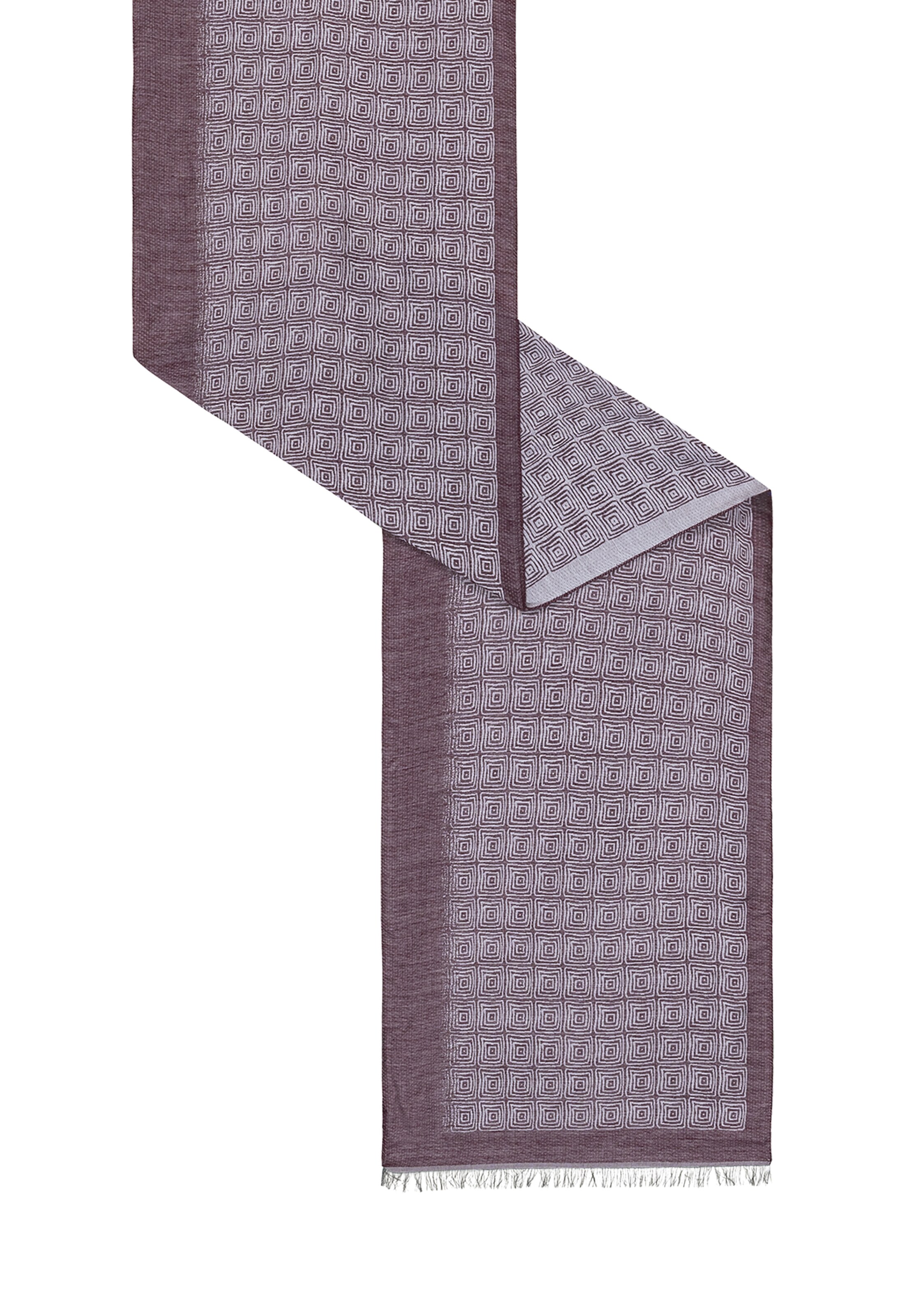 Roeckl Sjaal 'LIGHT PATTERN' in Rood