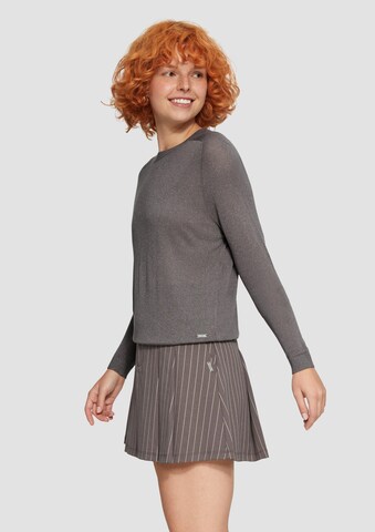 QS Pullover in Grau