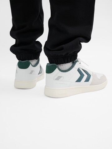 Hummel Platform trainers in White