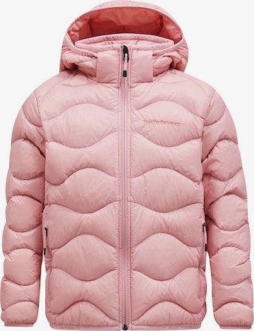 PEAK PERFORMANCE Winter Jacket in Pink: front