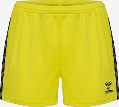 Hummel Sporthose in gelb / schwarz, Produktansicht