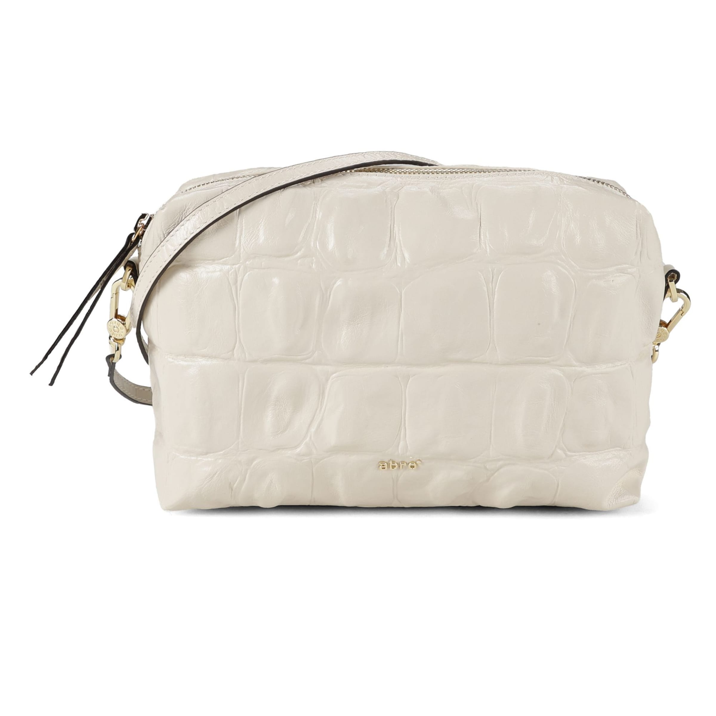 ABRO Crossbody bag 'Kaia' in White: front