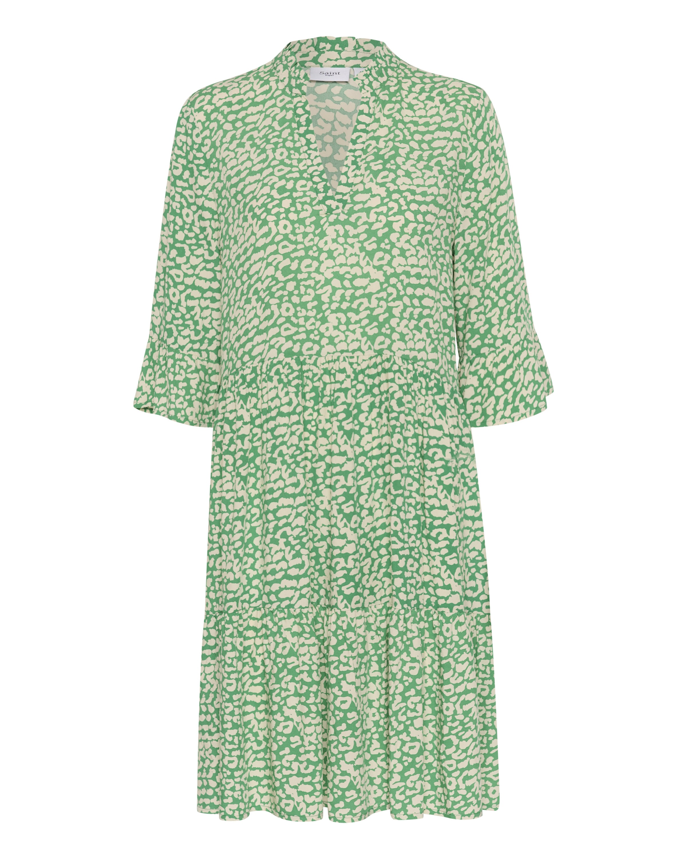 SAINT TROPEZ Dress 'Eda' in Green: front