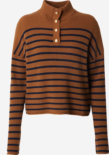 TOMMY HILFIGER Džemperis, krāsa - brūns / melns, Preces skats