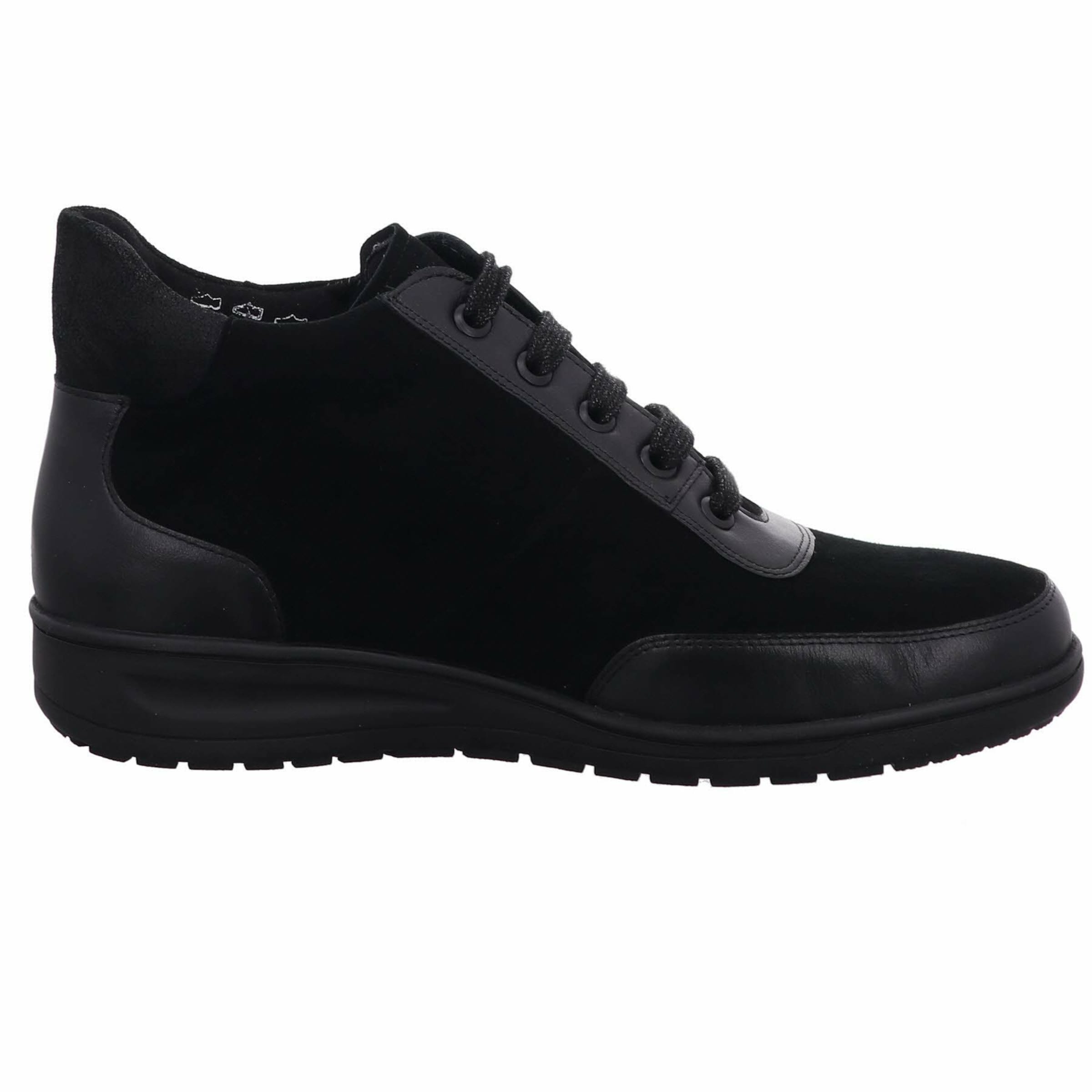 SOLIDUS Schnürschuh 'Kate' in Schwarz