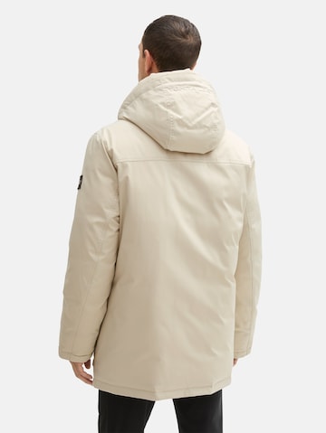 TOM TAILOR Winter Jacket in Beige