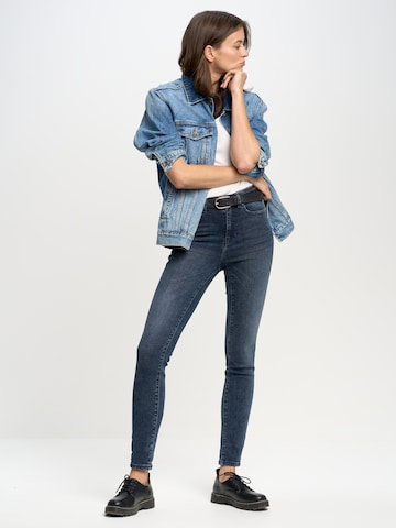 BIG STAR Skinny Jeans 'CLARA' in Blau
