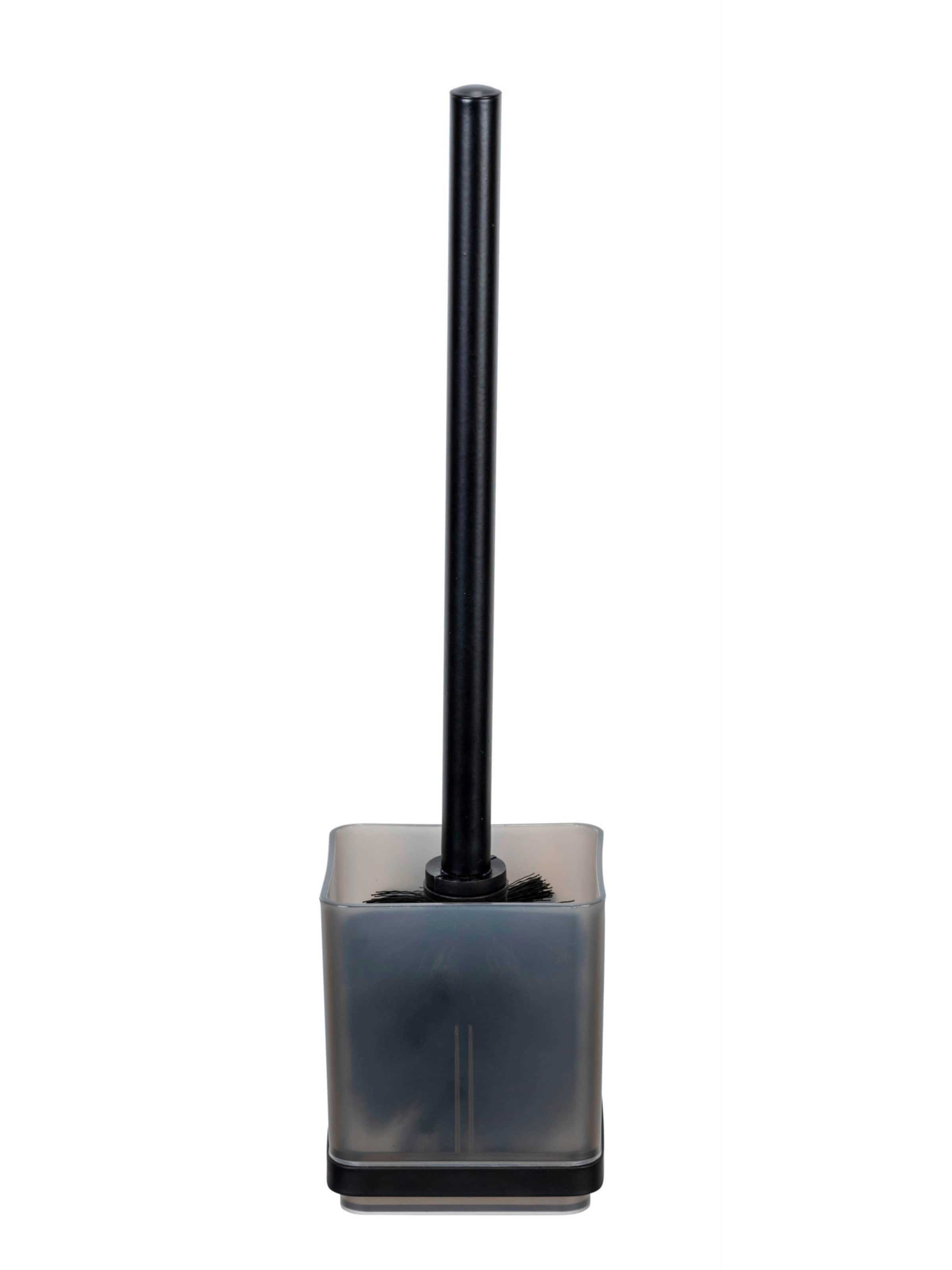 Wenko WC-Garnitur in Schwarz