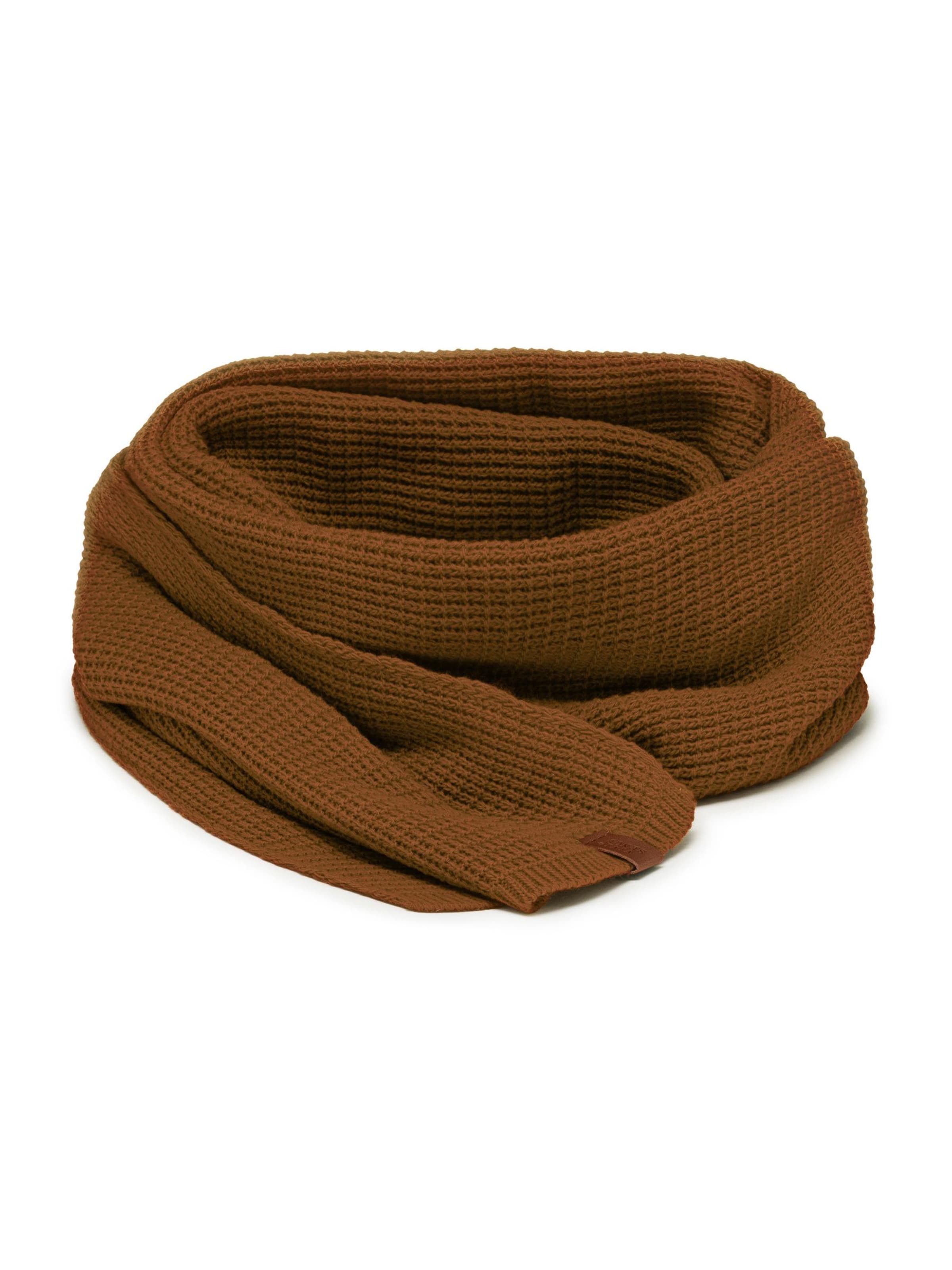 Vivisence Sjaal '7041S' in Bruin: voorkant