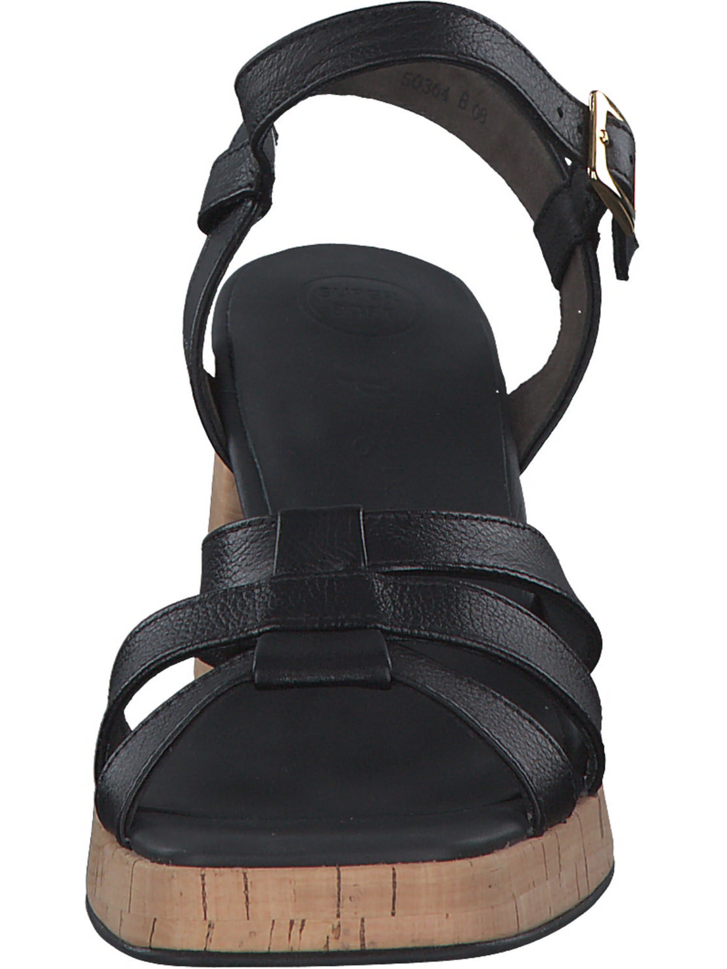 Paul Green Sandalen met riem in Zwart