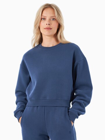 Organication Sweatshirt in Blue: front