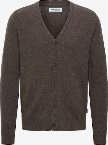 BLEND Strickjacke 'BHBranko' in Braun: Vorderseite