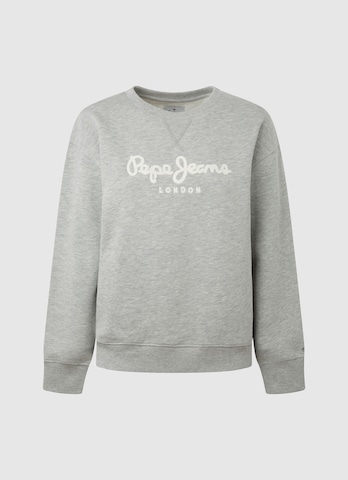 Pepe Jeans Sweatshirt 'Nanette' in Grey: front