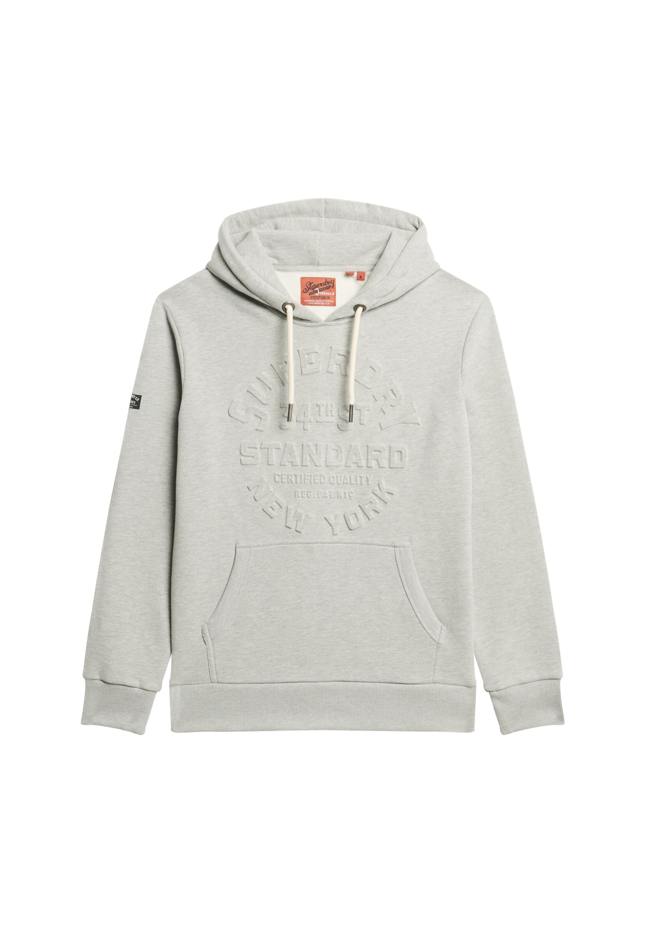 Superdry & Co Sweatshirt in Grijs: voorkant