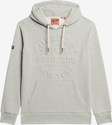 Superdry Sweatshirt in Grijs: voorkant