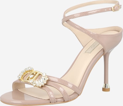 Basutės su dirželiais 'TRACY 03' iš Liu Jo, spalva – kūno spalva / Auksas, Prekių apžvalga