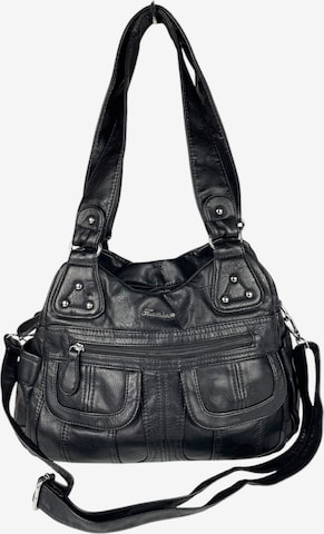 Kumixi Umhängetasche in Schwarz: Vorderseite