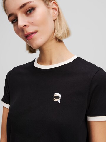 Tricou de la Karl Lagerfeld pe negru