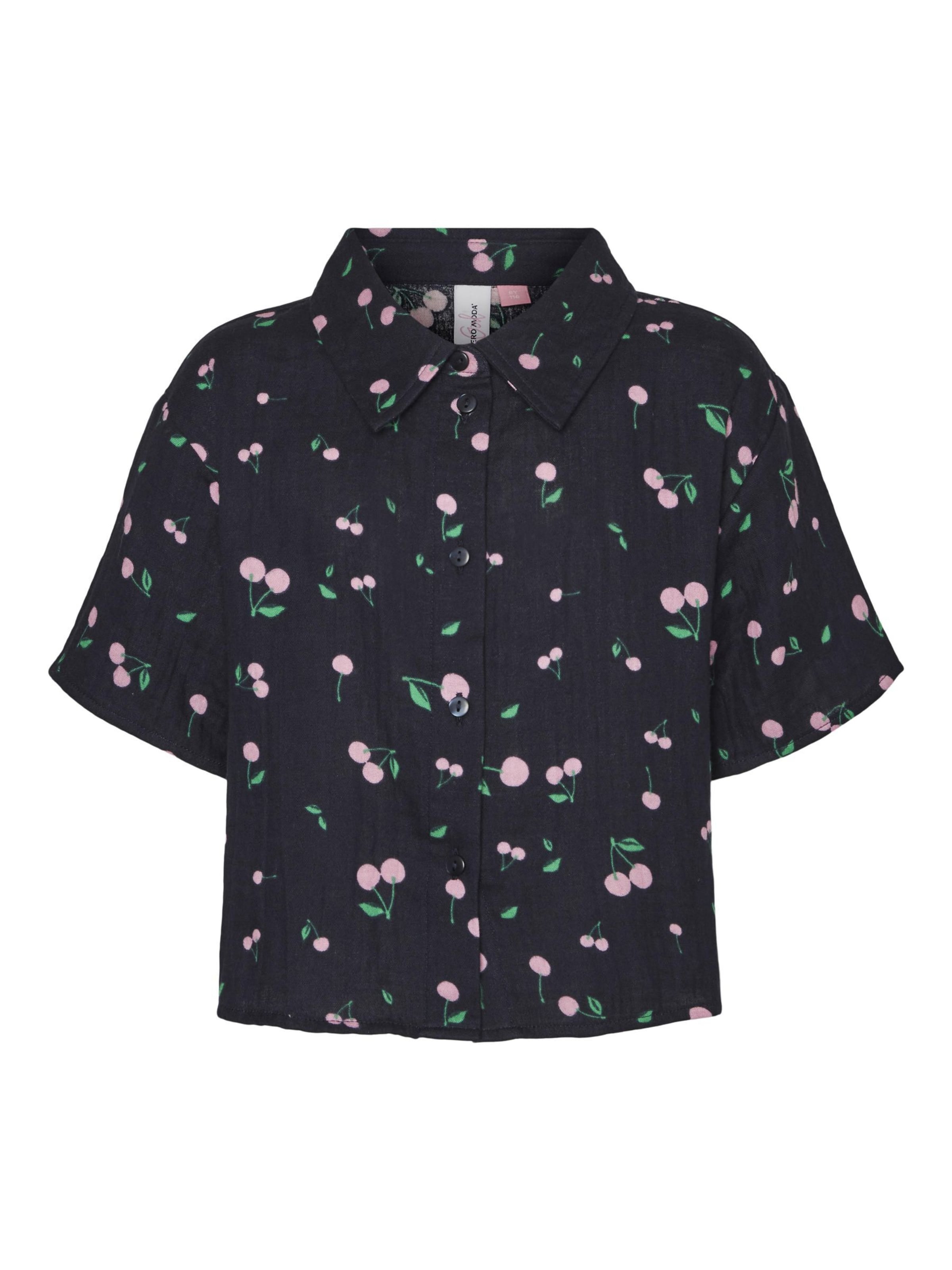 Vero Moda Girl Bluse i blå: forside