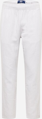 HOLLISTER Regular Панталон 'LIMESTONE' в сиво: отпред