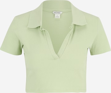 Monki - Camisa 'Frankie' em verde: frente