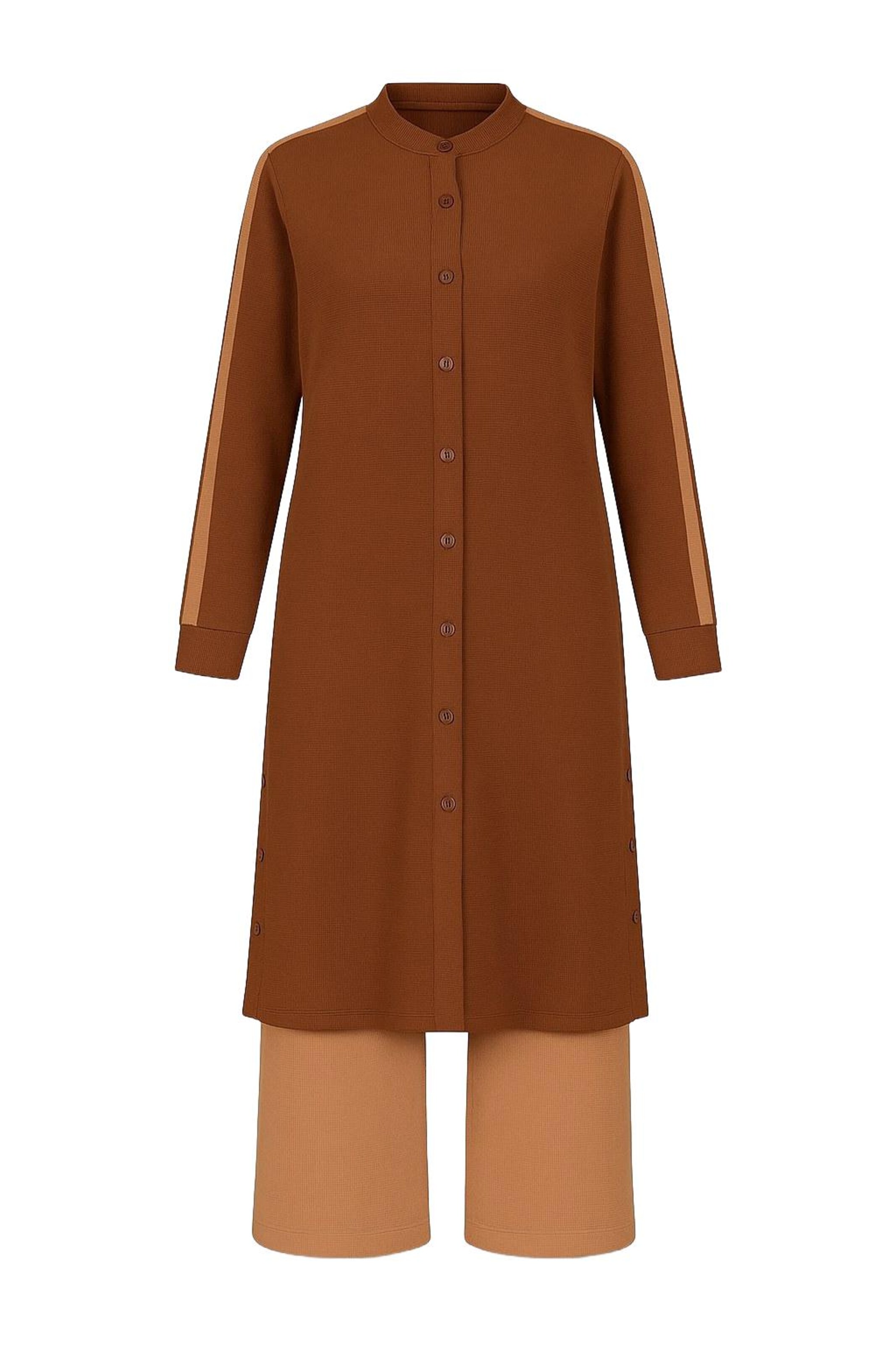 MODAMIHRAM Set in Braun: Vorderseite