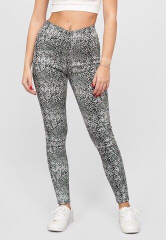 Coupe slim Pantalon Cloud5ive en noir : devant