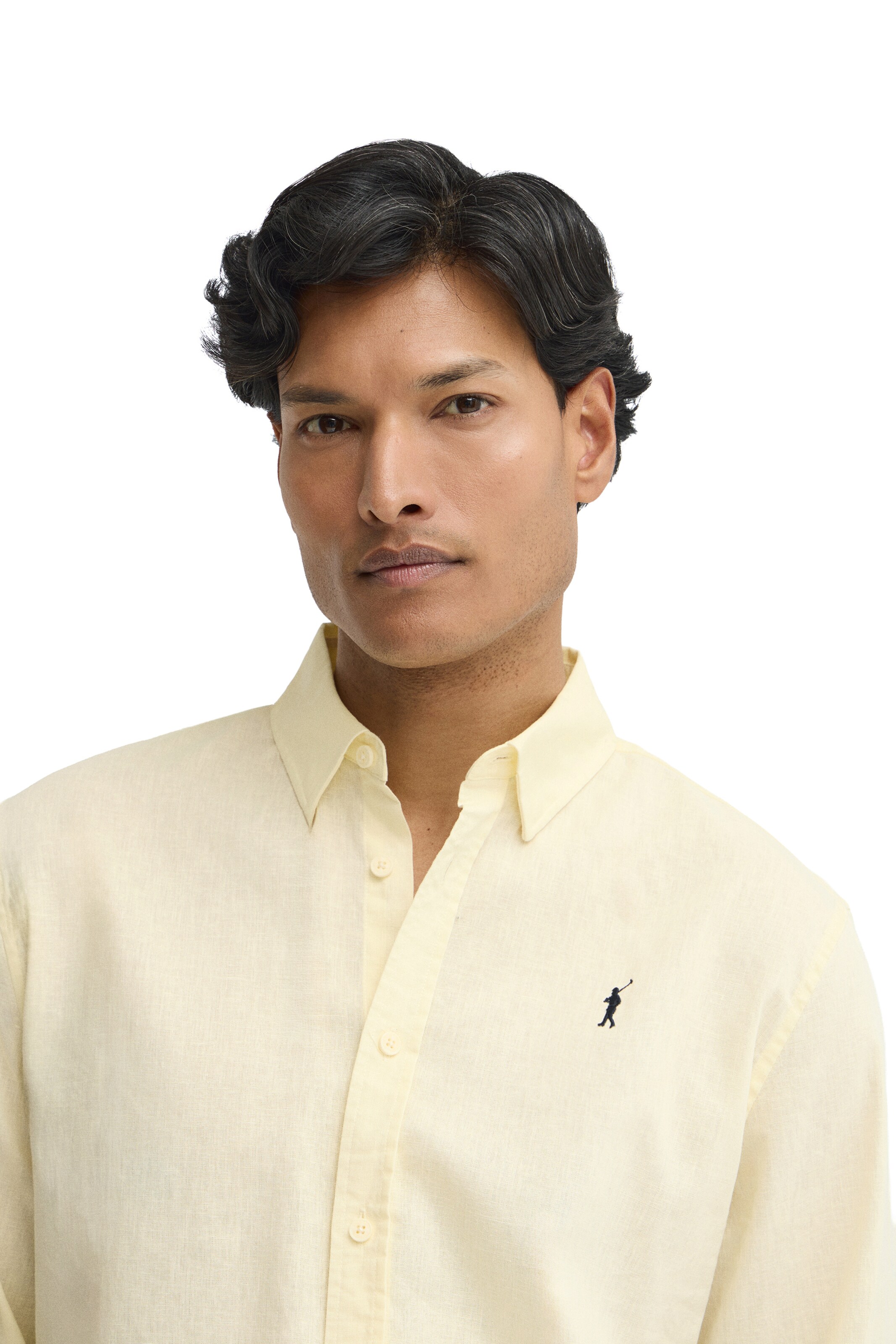 Polo Club Regular Fit Hemd in Gelb