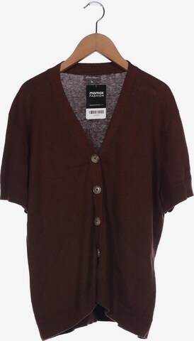 EDDIE BAUER Sweater & Cardigan in L in Brown: front