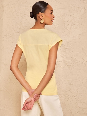 love & roses Tričko – žlutá