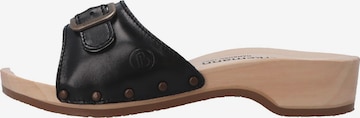 BERKEMANN Mules 'Hamburg' in Black: front